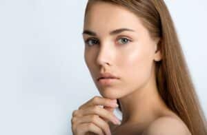 Woman with smooth, youthful forehead from a brow lift in Savannah, GA